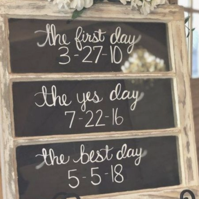 **DIY IDEA** - window with chalkboard