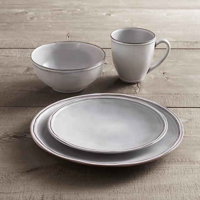 Portuguese Hand-Painted Dinnerware Set