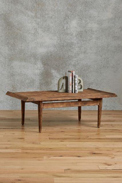Burnished Wood Table
