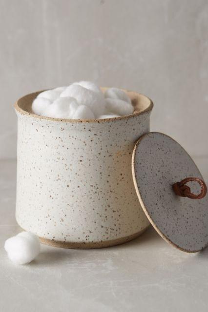 Speckled Stone Canister