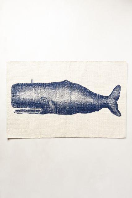 Victorian Whale Bathmat