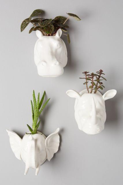 Hippo Wall Planter