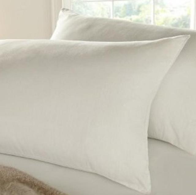 Set of 2 -High Quality-King-Goose Feather and Down Pillows