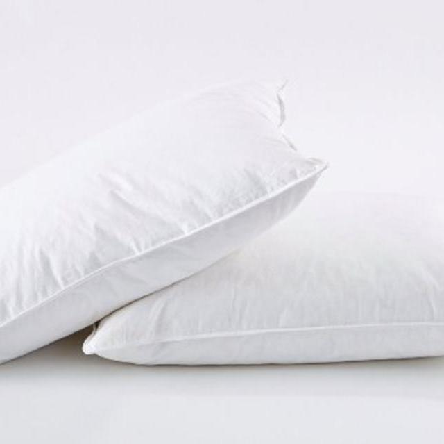 Puredown White Goose Feather and Down Pillow, Standard, Set of 2