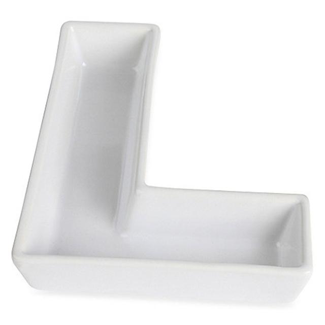 Ivy Lane Design™ Ceramic Letter "L" Candy Dish