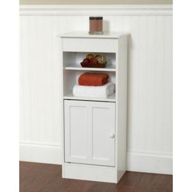 Zenith Products Wood Floor Stand, White