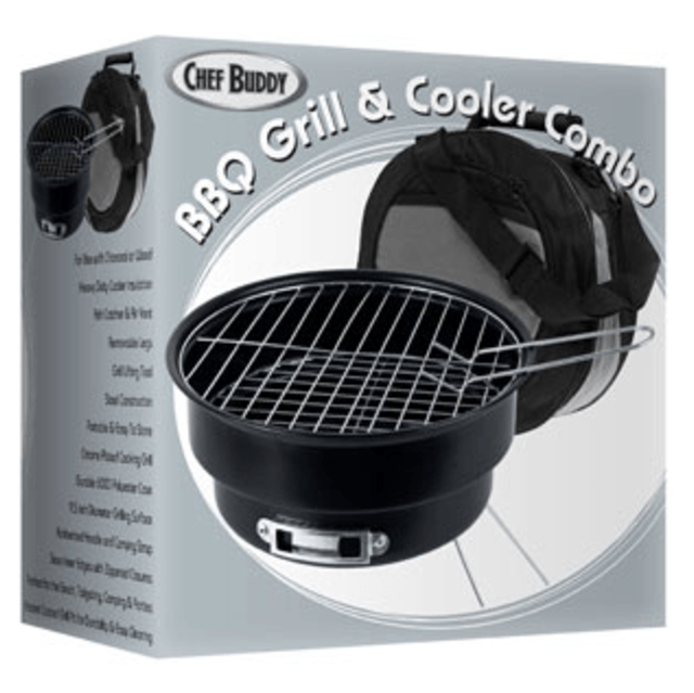 $29 for the Chef Buddy Portable Grill & Cooler Combo - Shipping Included