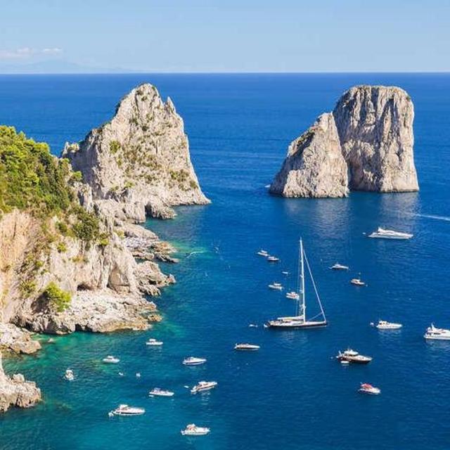 Amalfi to Capri Private Boat Tour