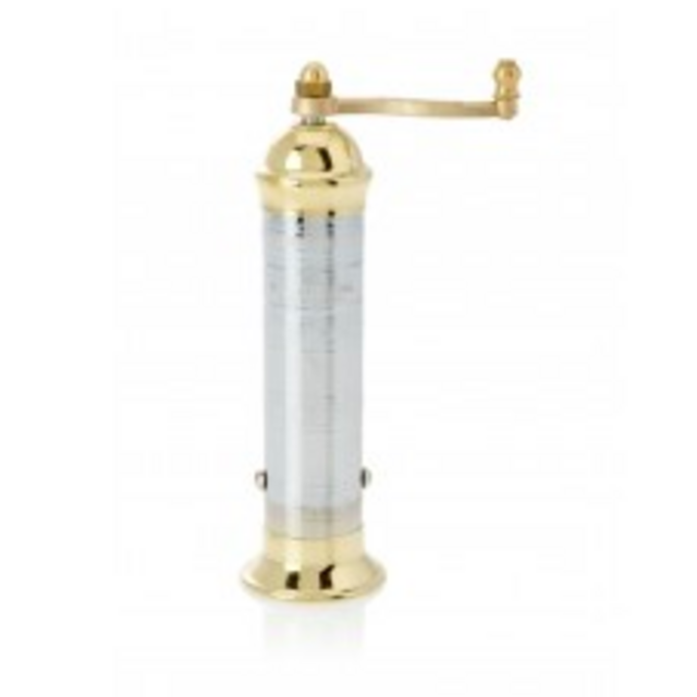 Atlas Brass & Chrome Pepper Mill 7" #212