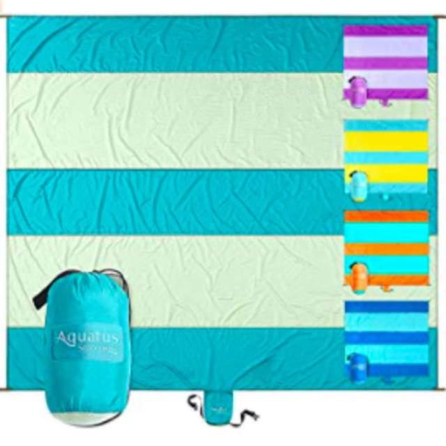 Aquatus Beach Blanket - SEABREEZE color