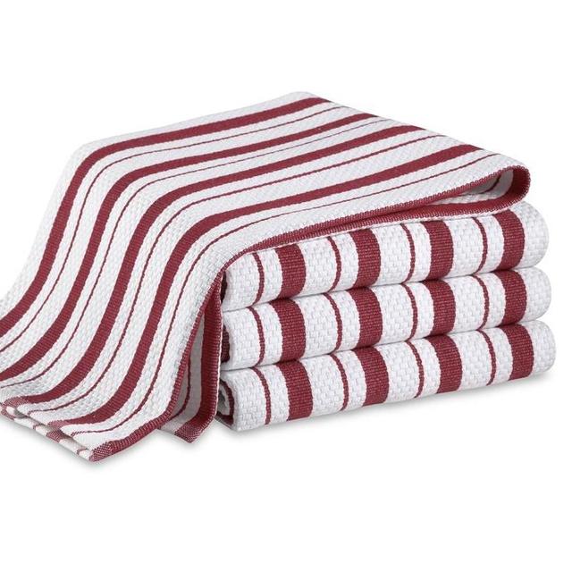 Williams-Sonoma Classic Striped Towels, Set of 4 (Red)