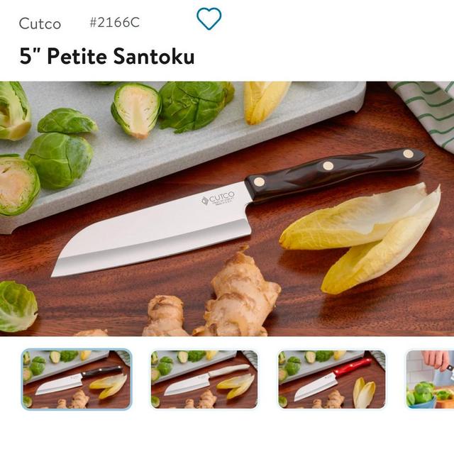 Cutco 5” Petite Santoku Knife