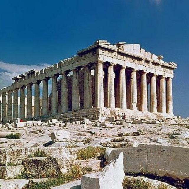 Take the couple on a tour of the Parthenon