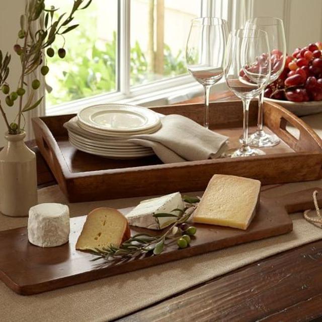 Vintage Wood Cheese Board