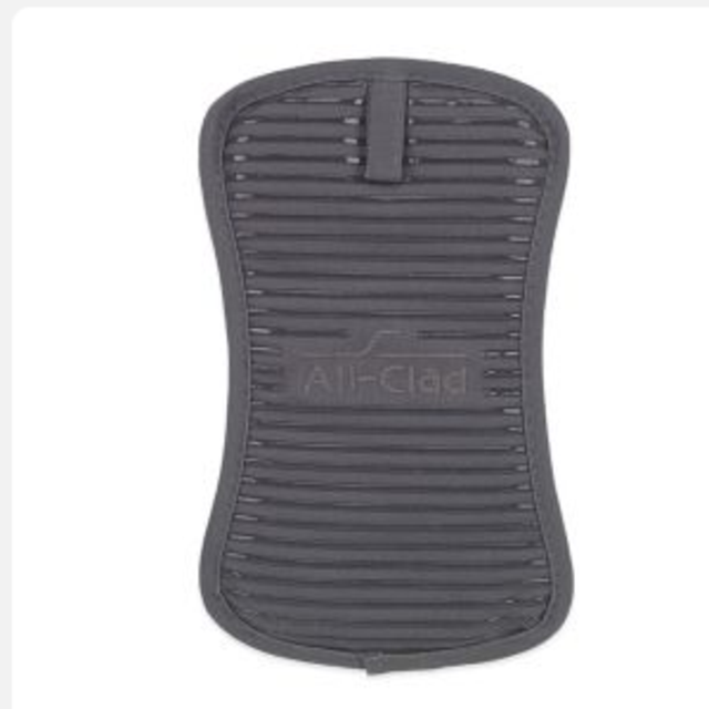 All-Clad Silicone Pot Holder in Pewter