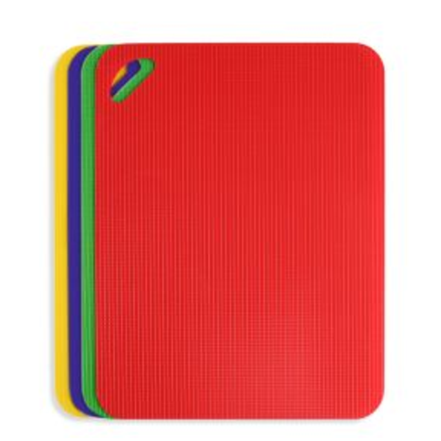 Dexas® Flexible Heavy Duty Grippmat® Cutting Boards (Set of 4)