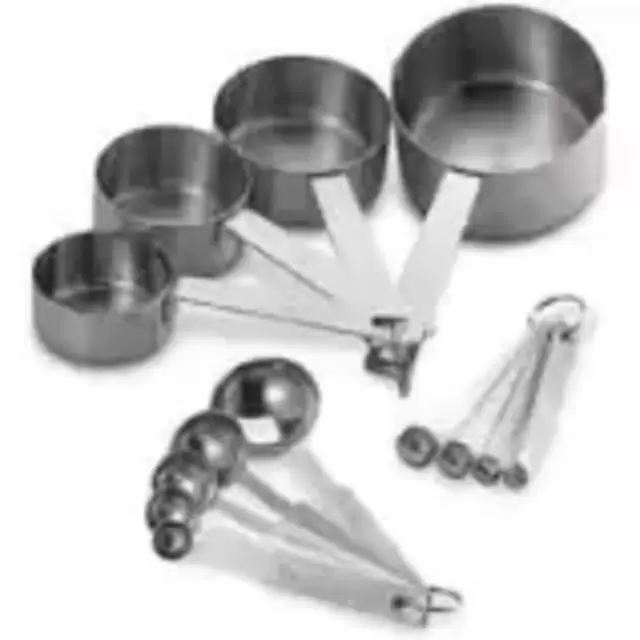 Baker's Dozen 13-Piece Measuring Cups and Spoons Set