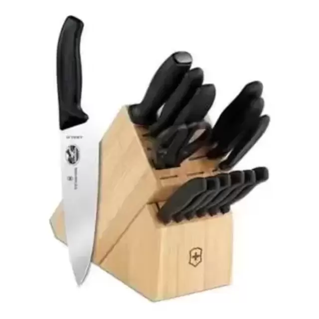 Victorinox Swiss Army Classic 15-Piece Knife Block Set