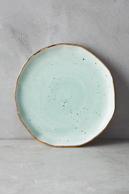 Mimira Canape Plate- mint or pink