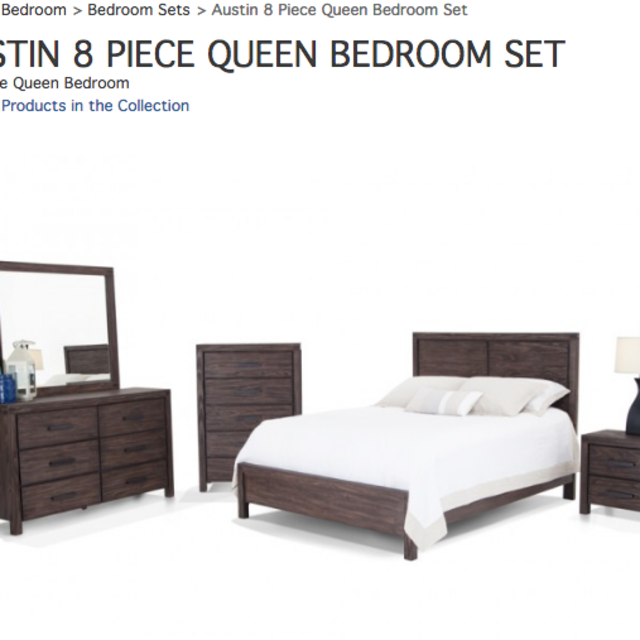 New Bedroom Set and Mattress