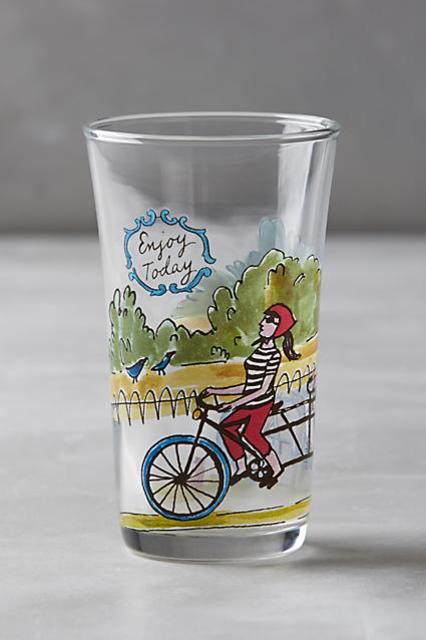 Menagerie Juice Glass: Enjoy Today