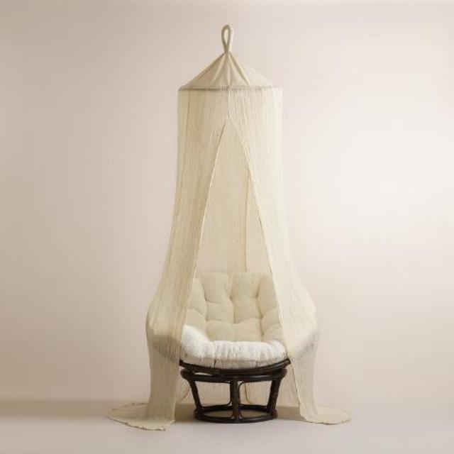 Indian Cotton Gauze Sheer Canopy