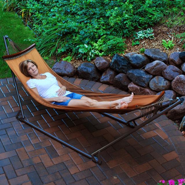 EZ-Cozy Portable Hammock with Stand