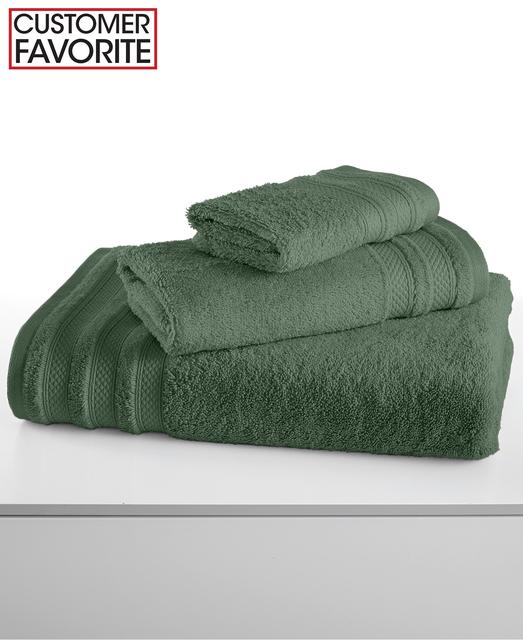 Charter Club Classic Pima Cotton 30" x 56" Bath Towel - Cilantro