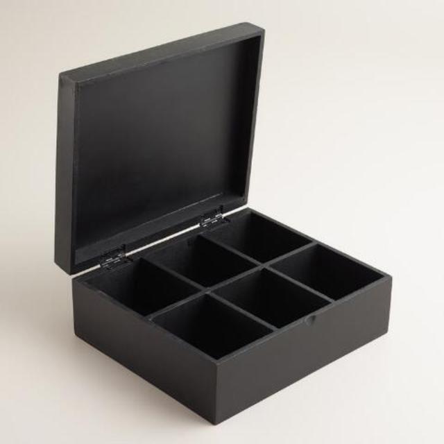Large Chelsea Wood Tea Box