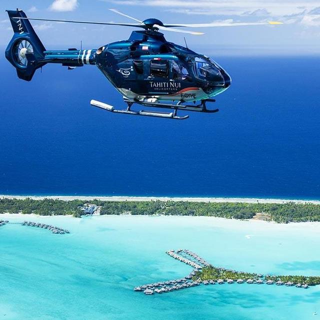 Helicopter Tour in Bora Bora