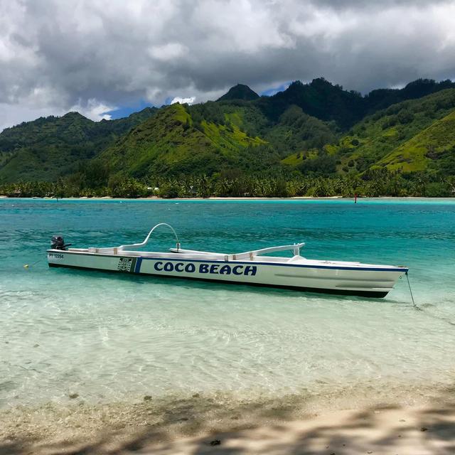 Lunch at Coco Beach in Moorea