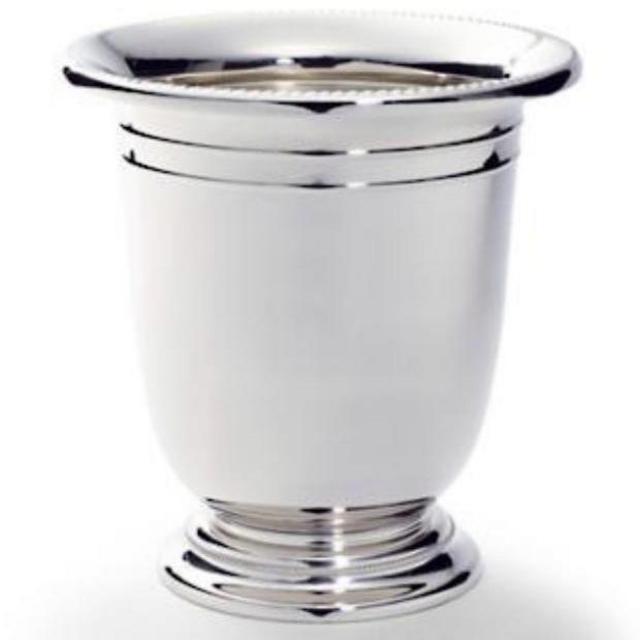 Personalized Chrome Maison Bath Wastebasket