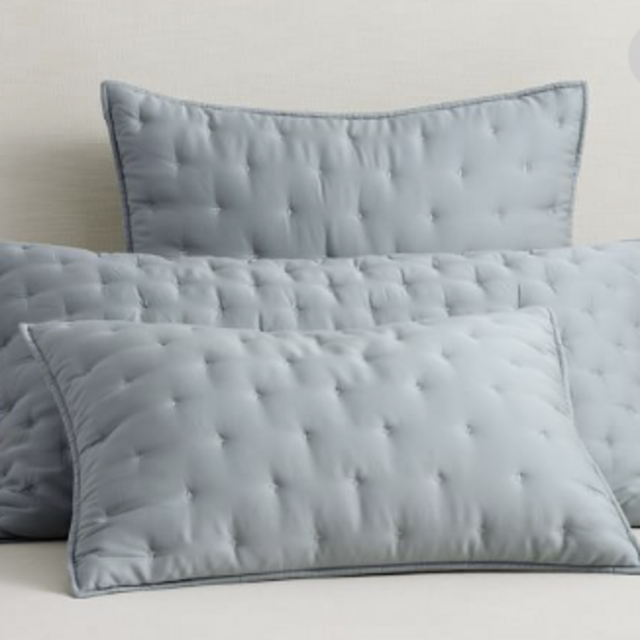 TENCEL™ Cross Stitch Comforter Sham
