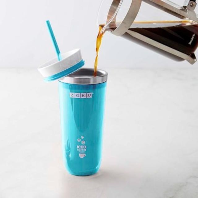 Zoku Iced Coffee Maker, Teal