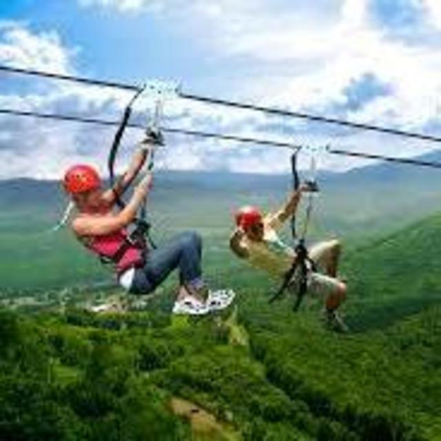 Zipline Tour Cozumel Mexico for Couple