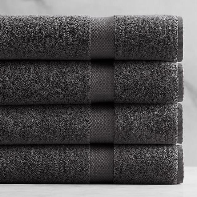 Charcoal 802-Gram Turkish Bath Towel