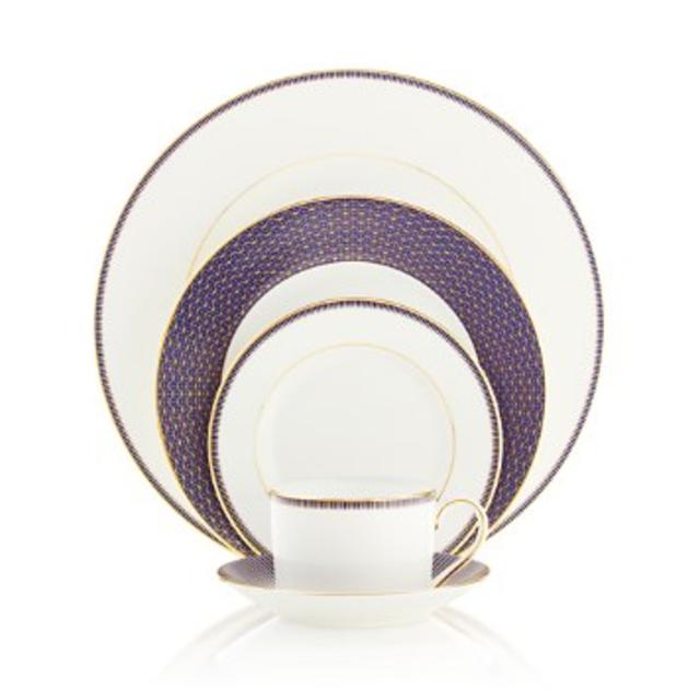 Lismore Diamond Lapis 5-Piece Place Setting