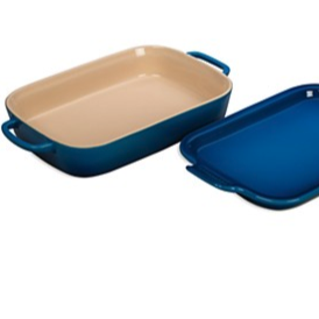 Le Creuset Rectangular Dish with Platter Lid