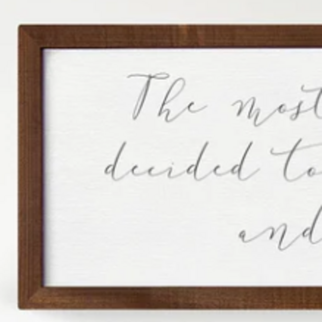 Most Wonderful Thing