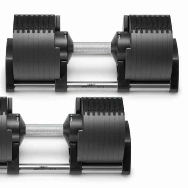 NÜOBELL 80lb Classic Adjustable Dumbbells