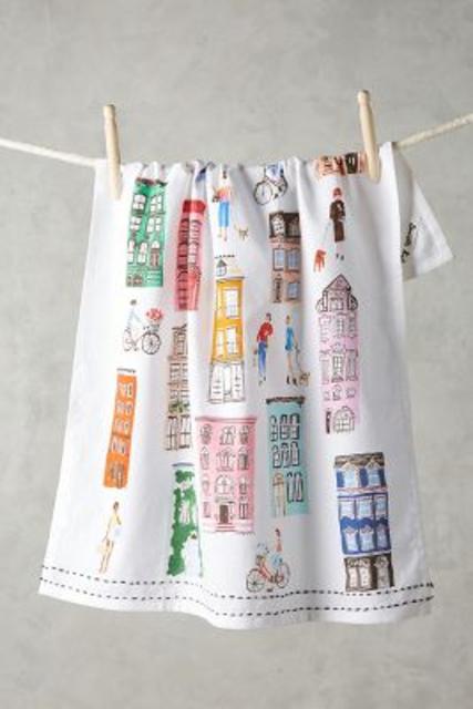 Townhouse Tea Towel