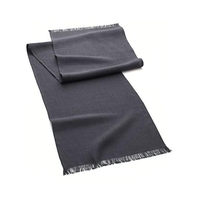 Beckett Graphite 20"x90" Table Runner