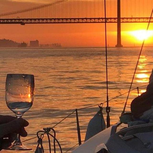 Sunset Wine Sail in Lisbon