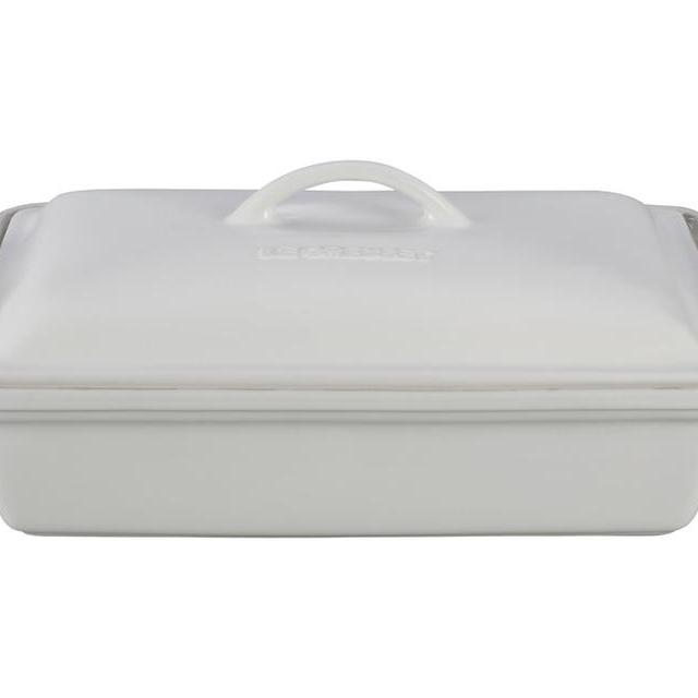 MATTE WHITE (Cotton) Le Creuset Rectangular Casserole