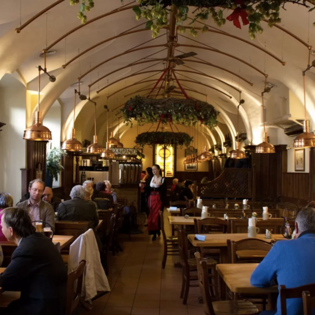 Traditional Viennese Beer Hall Lunch
