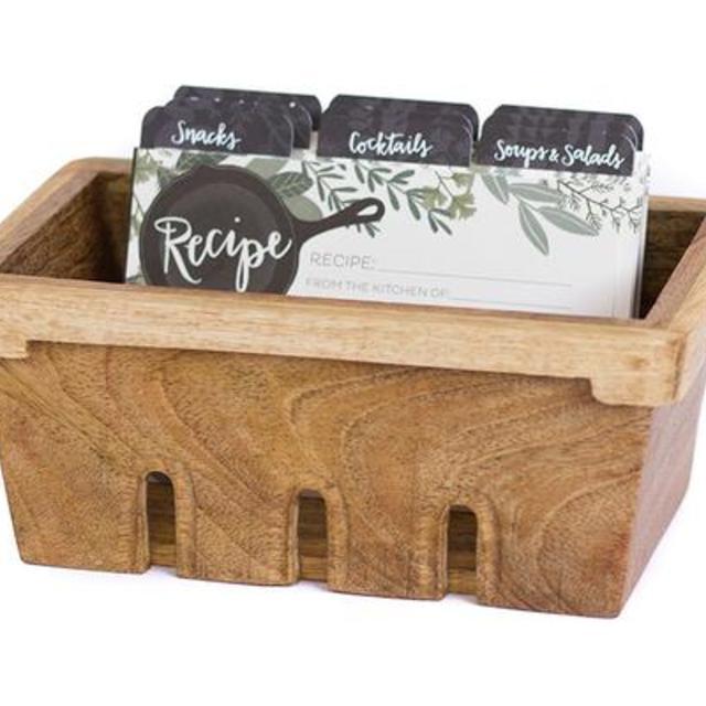 Berry Basket Recipe Box