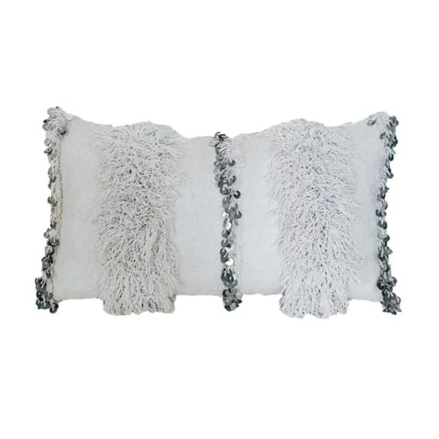 Moroccan Wedding Blanket Pillow - 15 x 25