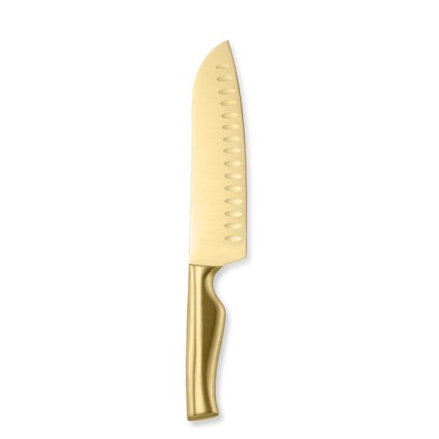 IVO ViRTU Santoku Knife, 7", Gold