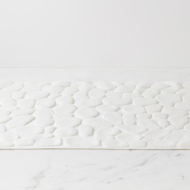 White Pebble Bathmat
