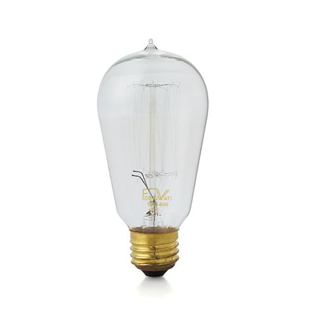 Vintage 40W Filament Light Bulb